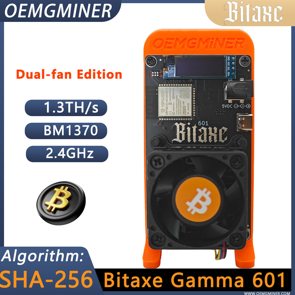 Bitaxe Gamma 601 Dual-fan Edition