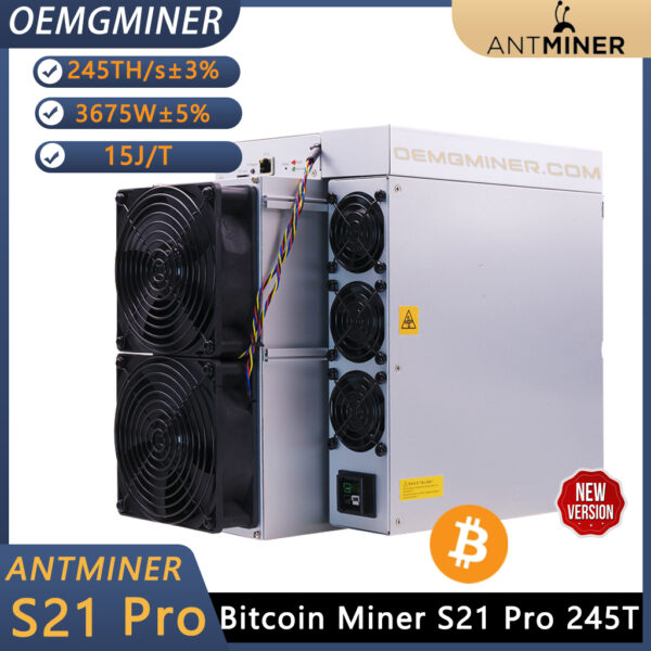 ANTMINER S21 Pro 245T - Image 2