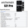 ANTMINER S21 Pro 245T - Image 4