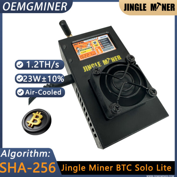 Jingle Miner BTC Solo Lite 1.2Th/s