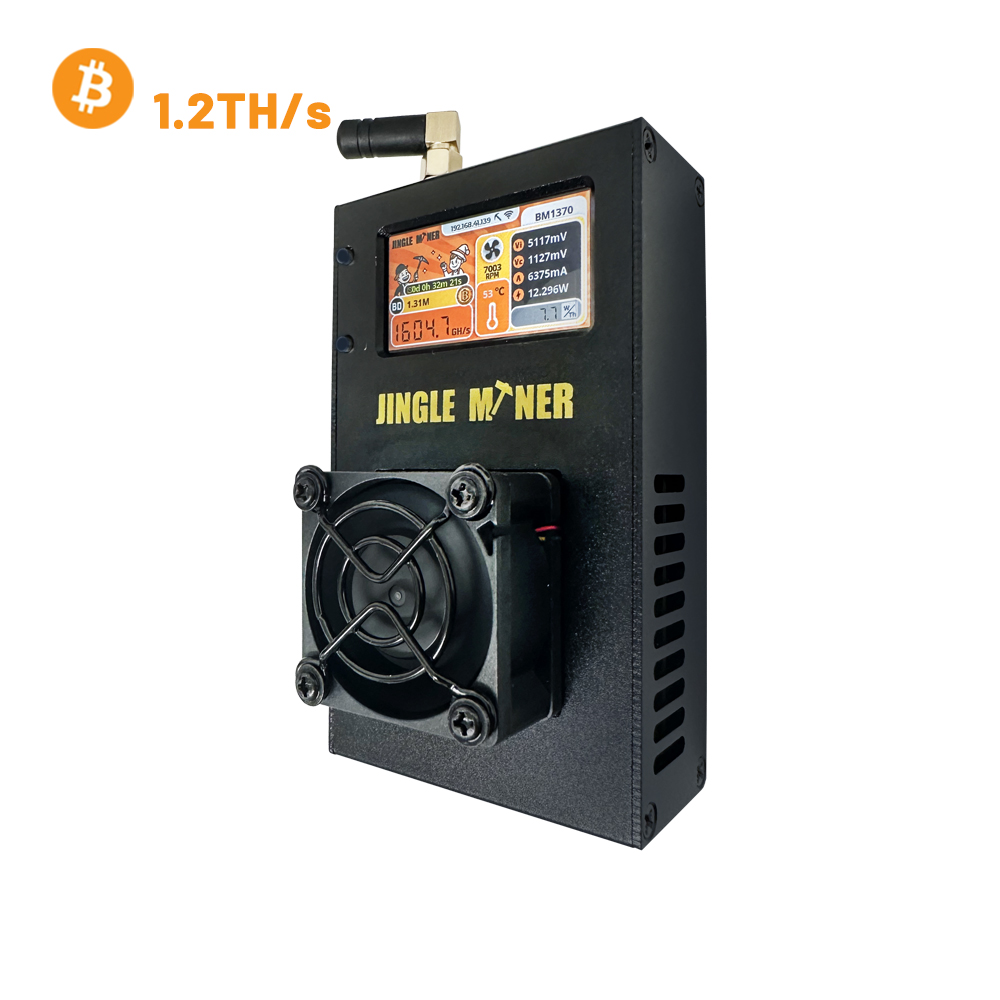 Jingle Miner BTC Solo Lite 1.2Th/s